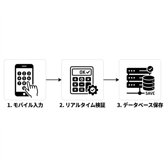 リアルタイムデータフロー図